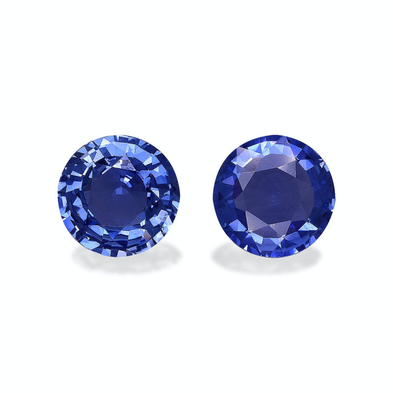 Saphir bleu taille ROND 蓝色 2.73 carats