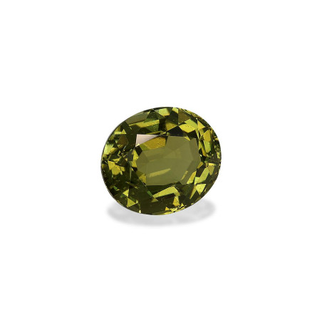 Turmalina Cobre taille OVALE Lime Green 7.79 carats