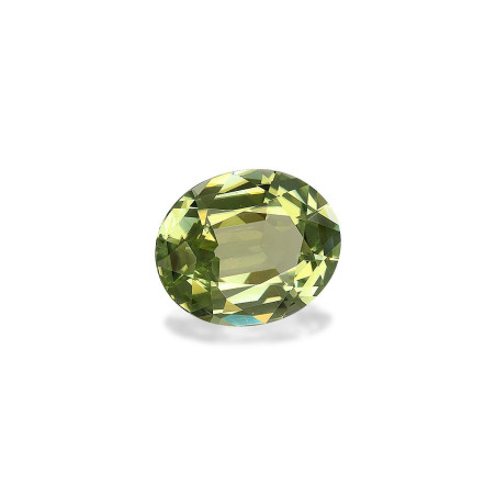 OVAL-cut Cuprian Tourmaline Olive Green 5.40 carats