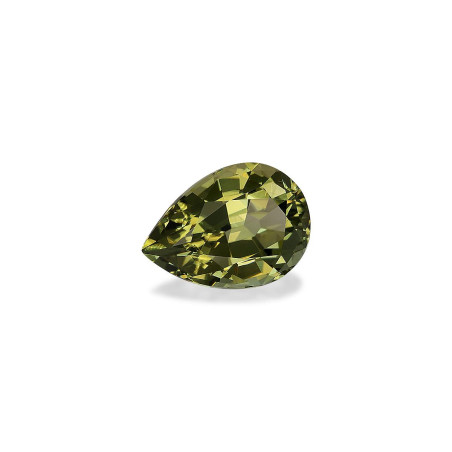 铜电气石 taille 梨子 青柠绿 7.15 carats
