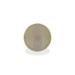 Kattenoog (chrysoberyl) RONDE snit Daffodil Geel 4.34 karaat