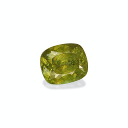 Sphene kussen geslepen Lime Groen 7,89 karaat