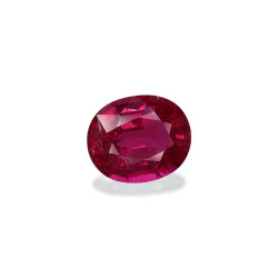 Ovale geslepen Rubelliet Roze 5.14 karaat