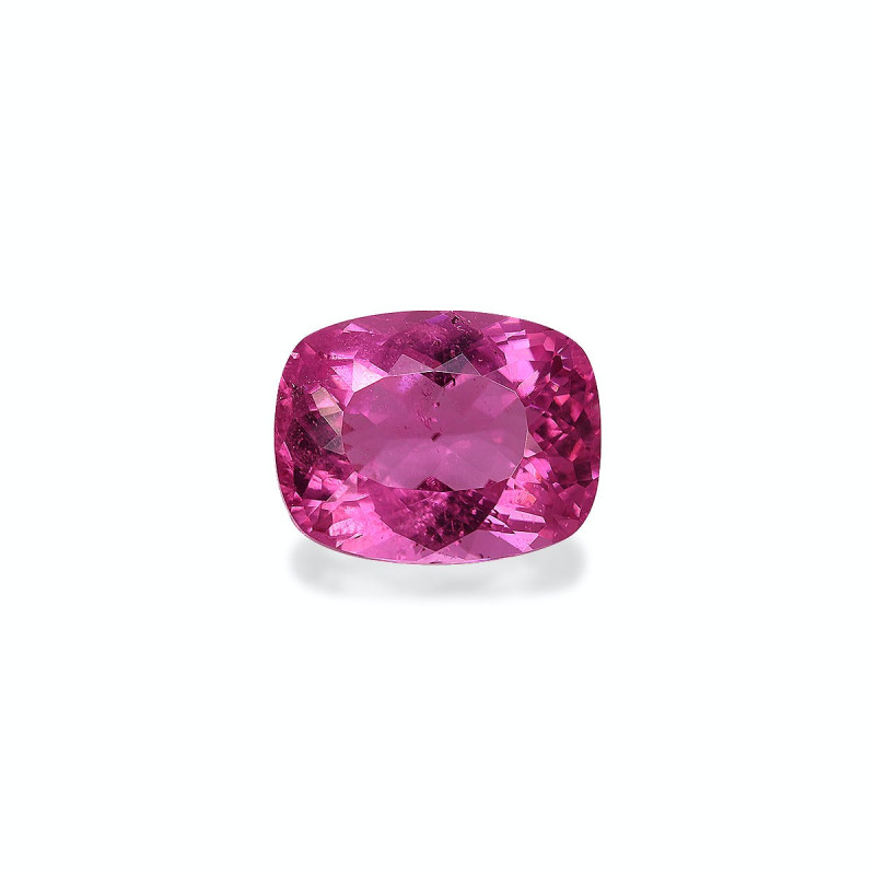 CUSHION-cut Rubellite Tourmaline Fuscia Pink 3.99 carats