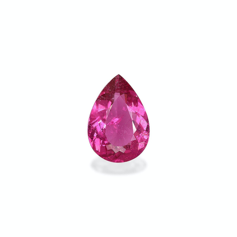 Pear-cut Rubellite Tourmaline Pink 12.18 carats