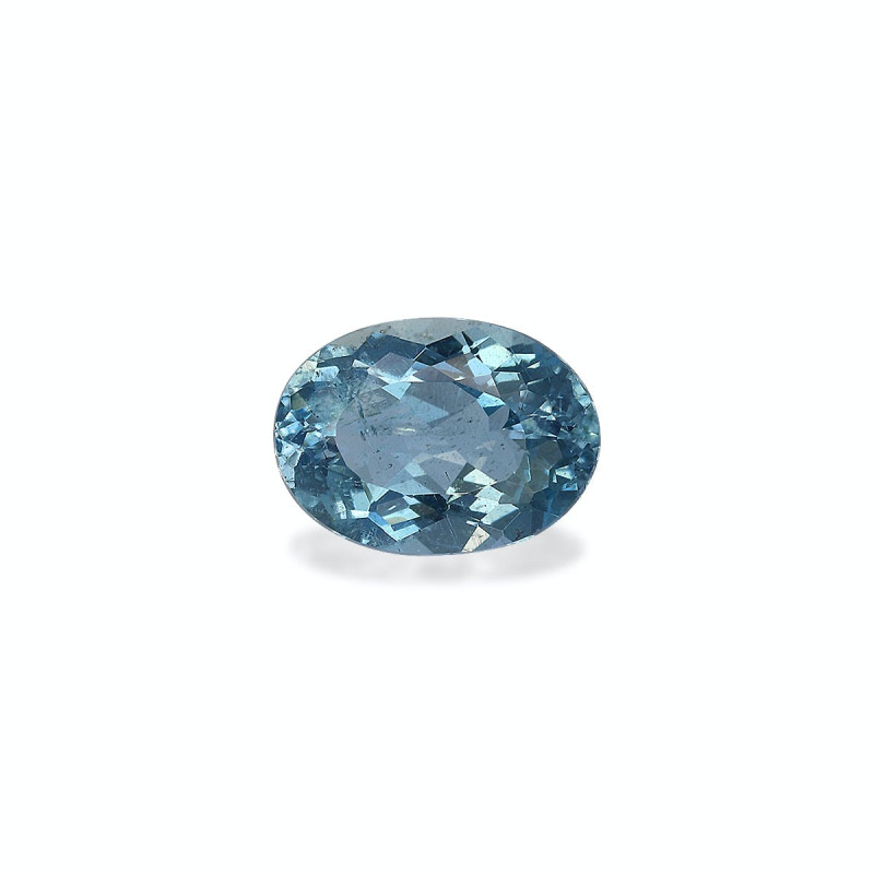 Aigue-Marine taille OVALE Ice Blue 1.08 carats