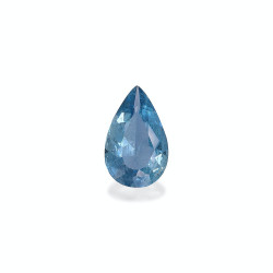 Pear-cut Aquamarine Blue...