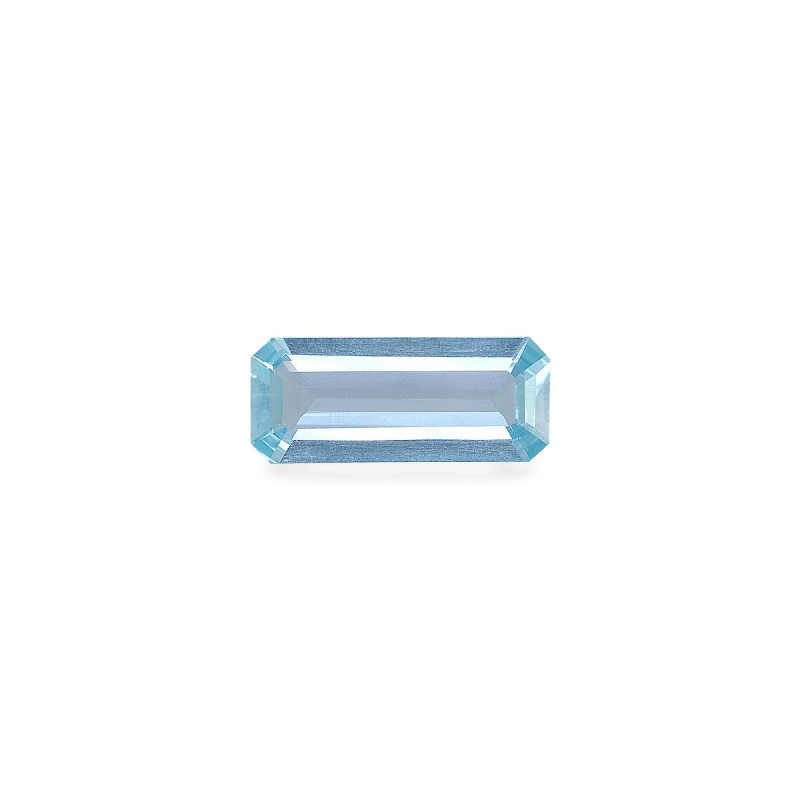 RECTANGULAR-cut Aquamarine Baby Blue 5.08 carats