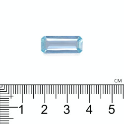 Rechthoekig geslepen Aquamarijn Baby Blauw 5.08 karaat