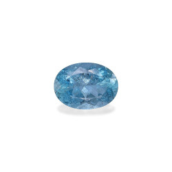 OVAL-cut Aquamarine Blue...