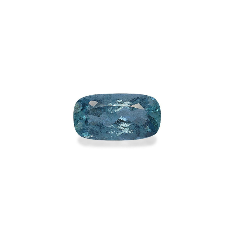 CUSHION-cut Aquamarine Ice Blue 3.26 carats