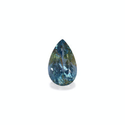 海蓝宝 taille 梨子 蓝色 1.86 carats