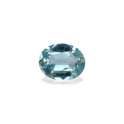 OVAL-cut Aquamarine Blue...