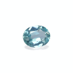 Ovaal geslepen Baby Blauwe Aquamarijn van 2,04 karaat