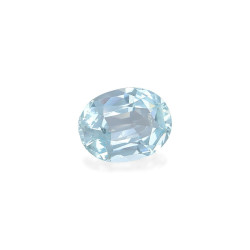 Ovaal geslepen Baby Blauwe Aquamarijn van 7,76 karaat