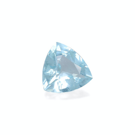 Aguamarina taille Trilliant Baby Blue 5.65 carats