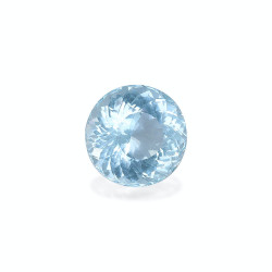 Ronde Baby Blauwe Aquamarijn van 7.24 karaat