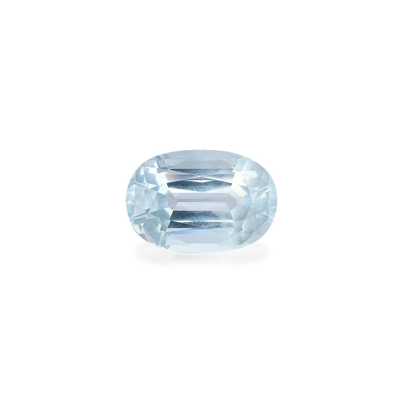 OVAL-cut Aquamarine Baby Blue 5.91 carats