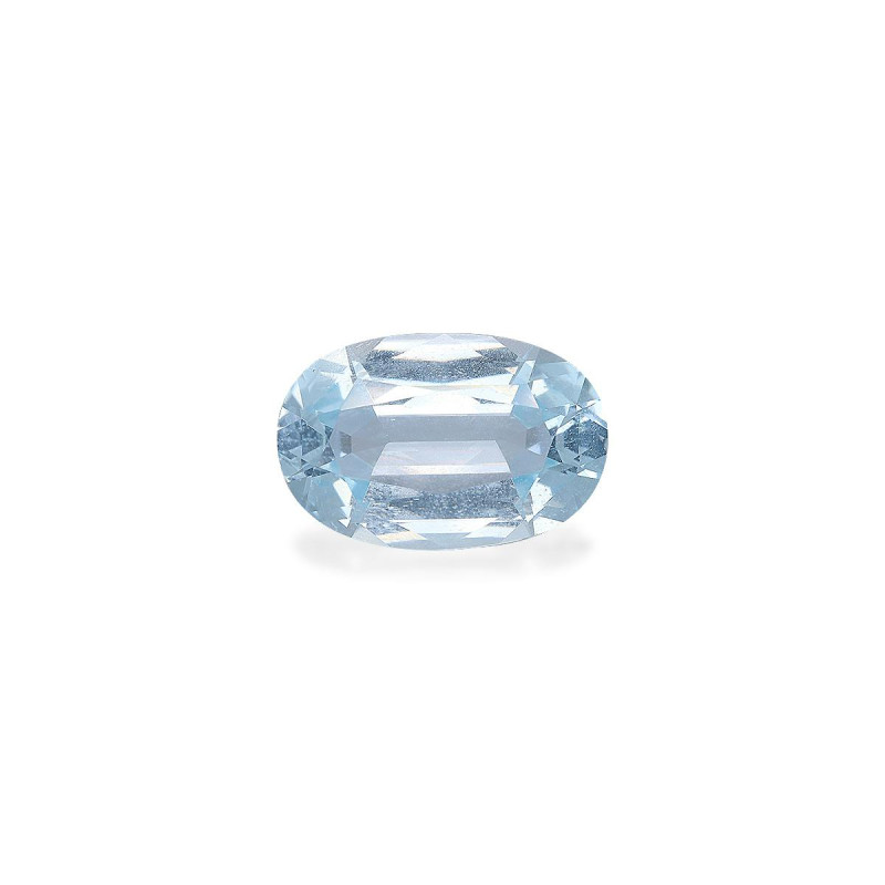 Aguamarina taille OVALE Baby Blue 5.71 carats