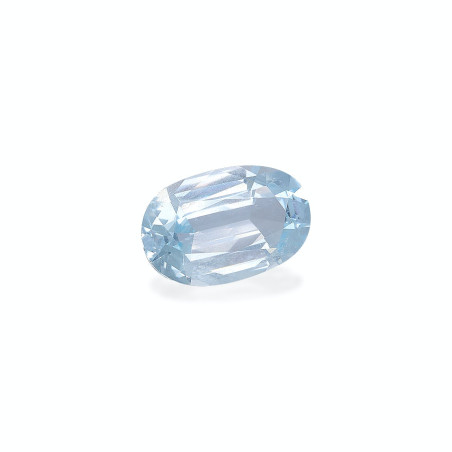 Aguamarina taille OVALE Baby Blue 5.71 carats