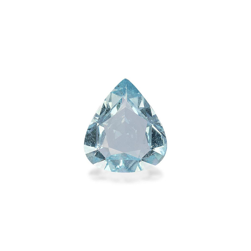Aguamarina taille Poire Baby Blue 3.91 carats