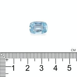 Kussen geslepen Baby Blauwe Aquamarijn van 4,86 karaat