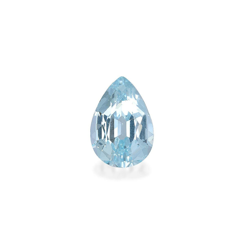 Aguamarina taille Poire Baby Blue 5.78 carats
