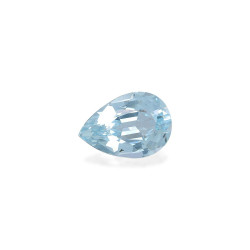 Peervormige Baby Blauwe Aquamarijn van 5,78 karaat