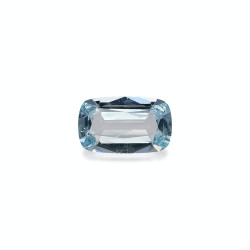 CUSHION-cut Aquamarine Sky...