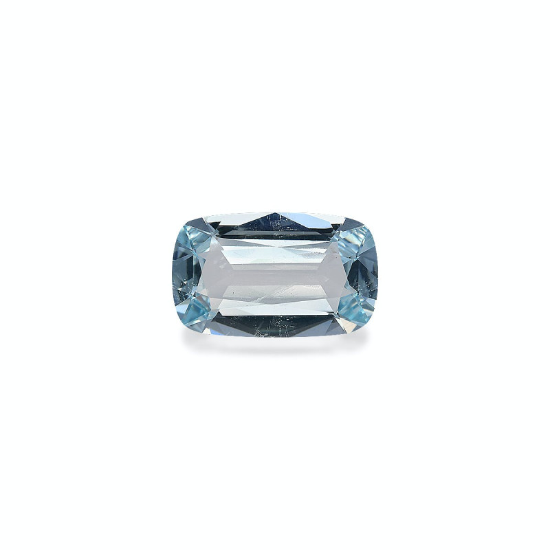 CUSHION-cut Aquamarine Sky Blue 5.16 carats