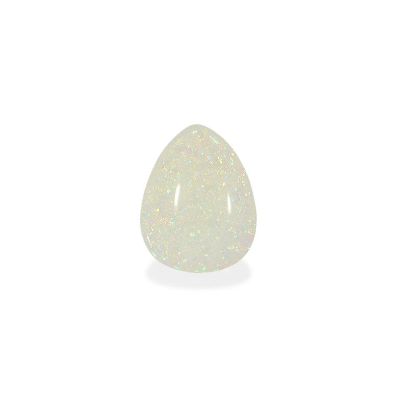 Opale d'Ethiopie taille Poire 白色 17.97 carats