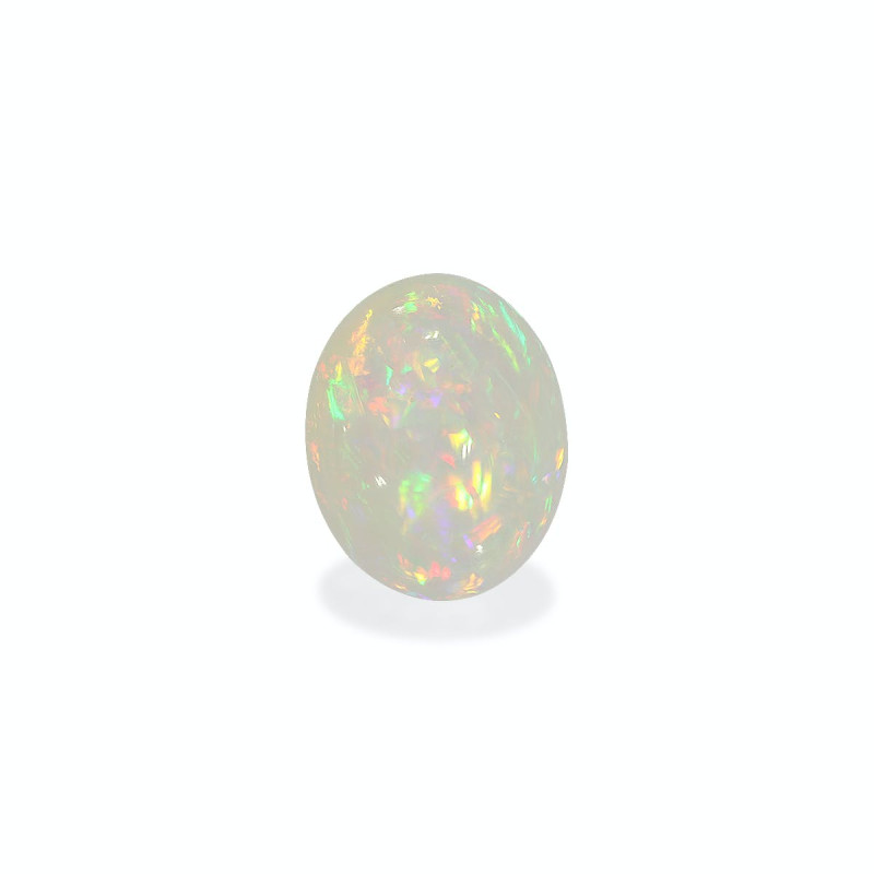 OVAL-cut Ethiopian Opal White 7.47 carats