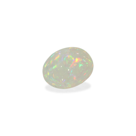 Opal aus Äthiopien lengte OVAL Weiß 7.47 karaten