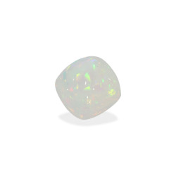 Opal aus &Auml;thiopien lengte KISSEN Wei&szlig; 12.47 karaten