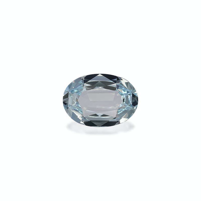 Aguamarina taille OVALE Bleu Ciel 5.16 carats