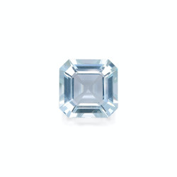 Aigue-Marine taille CARR&Eacute; Bleu Ciel 19.83 carats