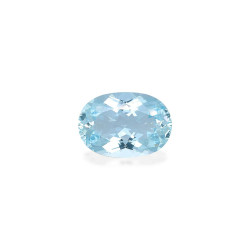 OVAL-cut Aquamarine Baby...