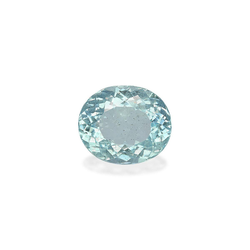 Aguamarina taille OVALE Bleu Ciel 12.52 carats