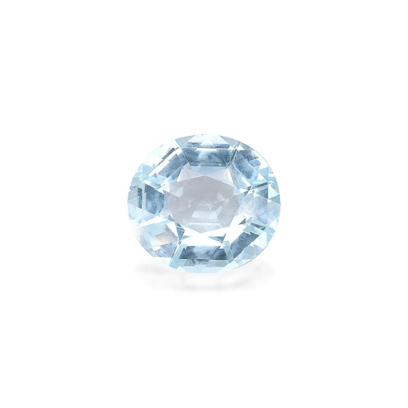 Aigue-Marine taille OVALE Baby Blue 18.75 carats