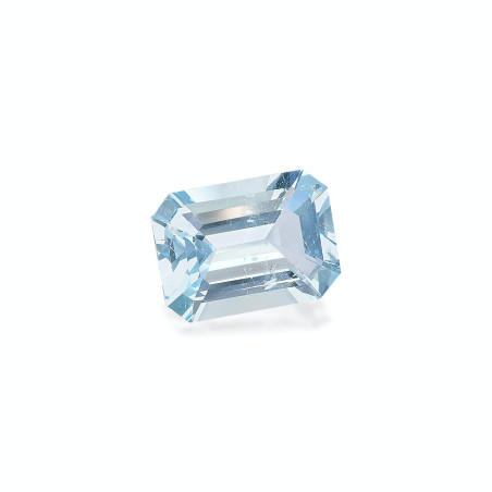 Aguamarina taille RECTANGULARE Baby Blue 9.62 carats