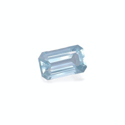 Rechthoekig geslepen Aquamarijn Baby Blauw 9.04 karaat