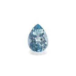 海蓝宝 taille 梨子 蓝色 5.96 carats