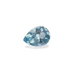 Peervormige Baby Blauwe Aquamarijn van 5,96 karaat