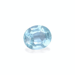 Ovaal geslepen Baby Blauwe Aquamarijn van 16,20 karaat