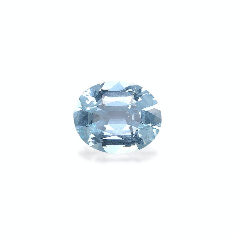 Aquamarin lengte OVAL Himmelblau 8.70 karaten