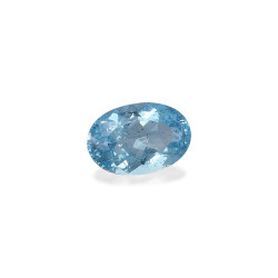 Ovaal geslepen Baby Blauwe Aquamarijn van 11.57 karaat