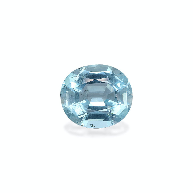 Aigue-Marine taille OVALE Bleu Ciel 14.22 carats