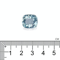 Kussen geslepen Baby Blauwe Aquamarijn van 8,82 karaat