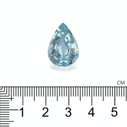 Peervormige Baby Blauwe Aquamarijn van 11.92 karaat