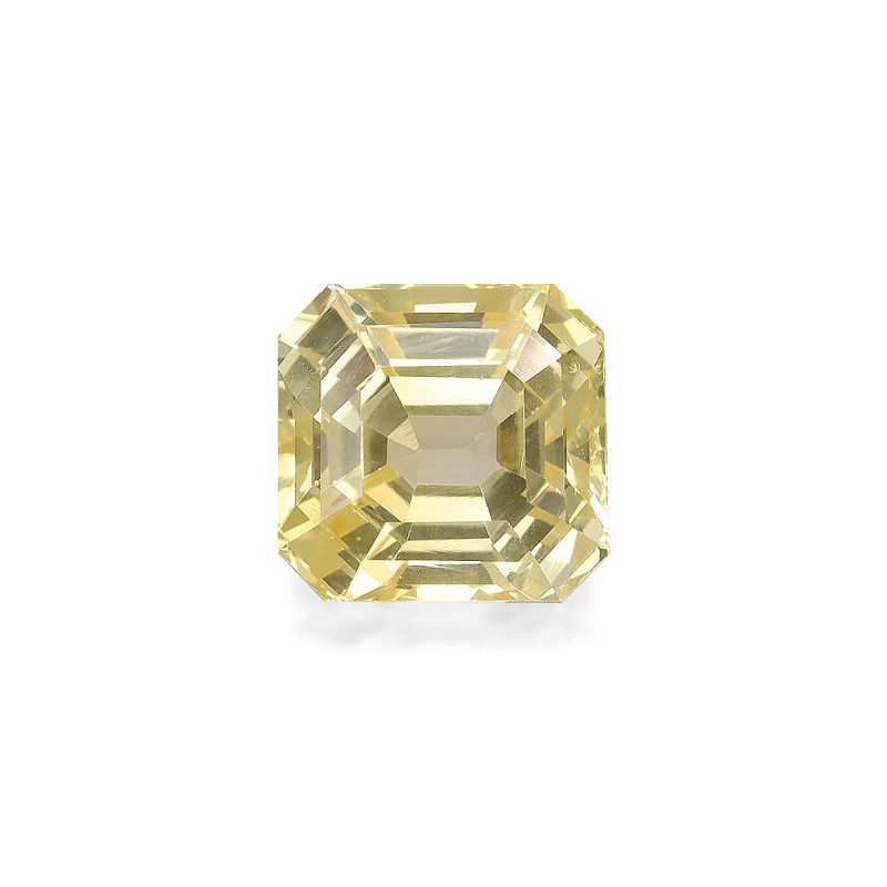 SQUARE-cut Yellow Sapphire Daffodil Yellow 3.48 carats